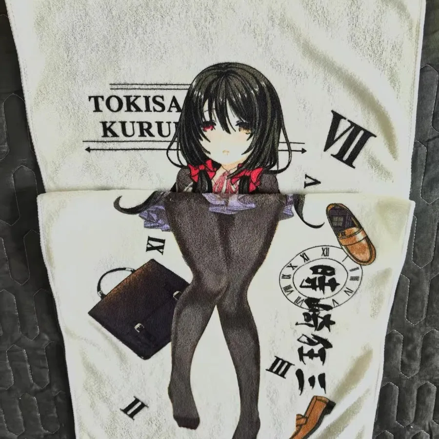 Anime Character Microfiber Towel Heat Sensitive Color-changing Towel Beach Swimming Towel Heat-Activated Gift for Cosplay Fan