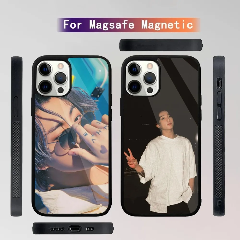 

Kpop J-JungKookS-S Phone Case For iPhone 16,15,14,13,12,11,Plus,Pro,Max Mini Magsafe Magnetic Wireless Charging