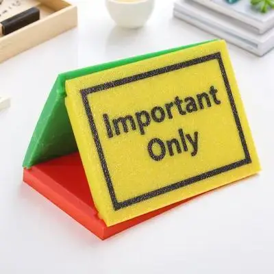 

Detachable Triangle Desk Sign Office Do Not Disturb Block Multi-Function Tabletop Indicator For Office Meeting Room