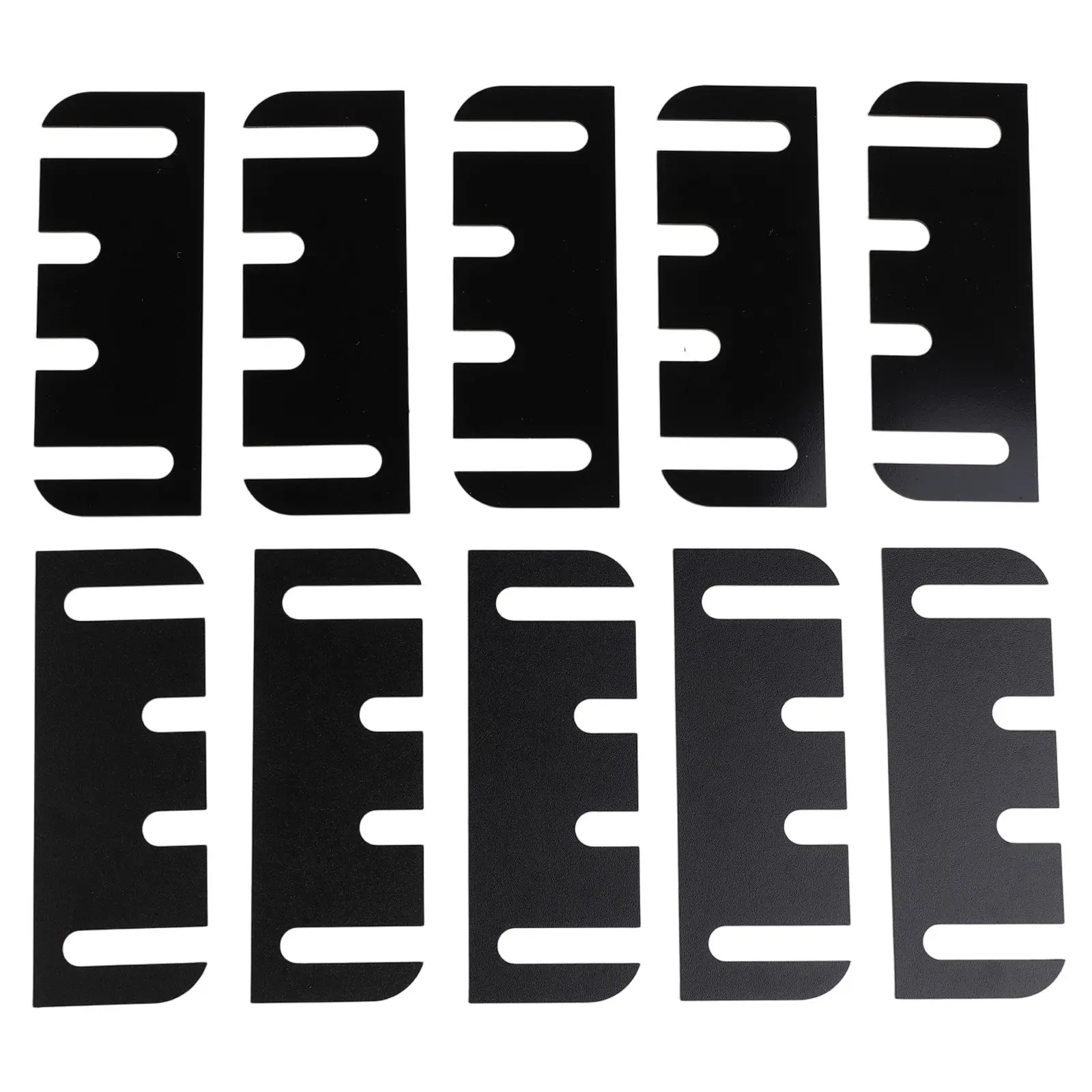 10 Pieces For Door Hinge Shims for Repair Kit 4 Inch for Filling For Door Gaps and Adjusting For Door Position Accurately
