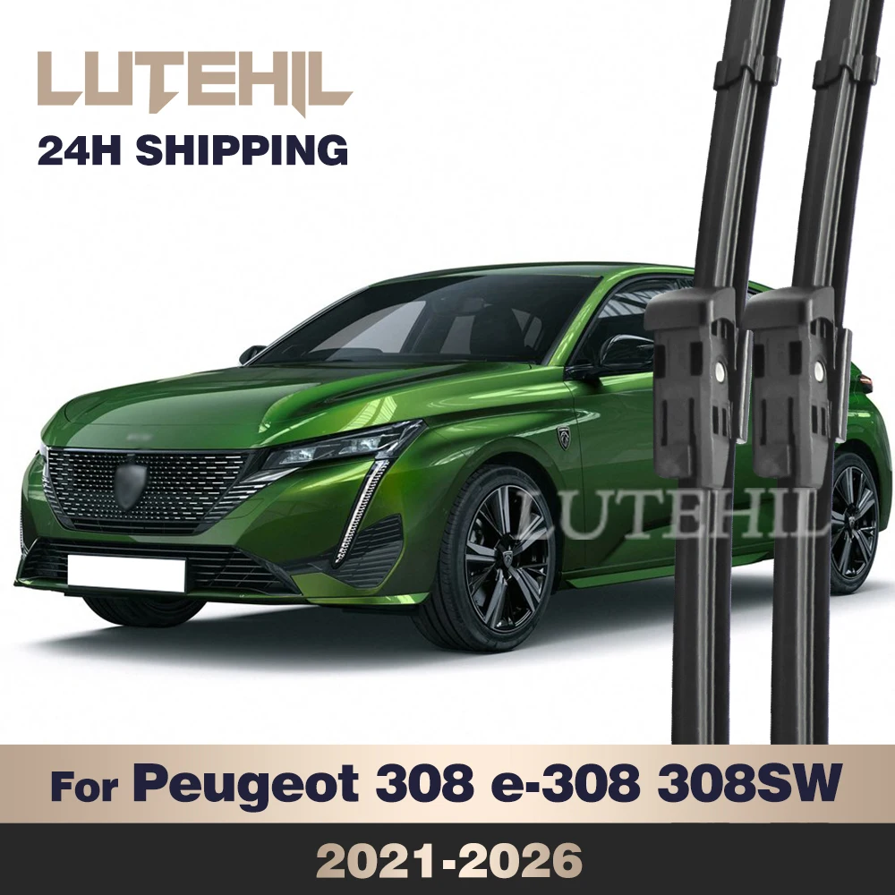 

Для Peugeot 308 e-308 308SW P5 2021-2026 щетки переднего стеклоочистителя лобовое стекло щетка для лобового стекла 24 "+ 16"