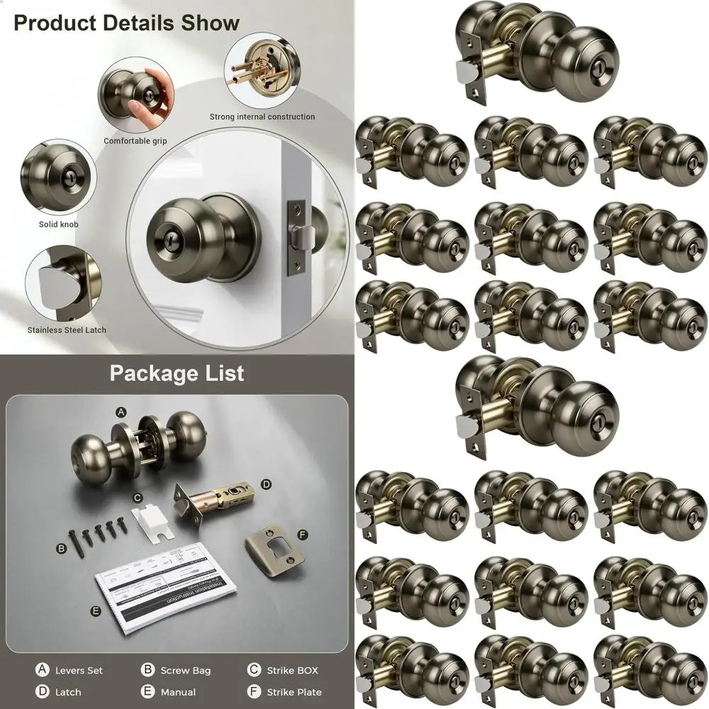 10-Pack Antique Bra…