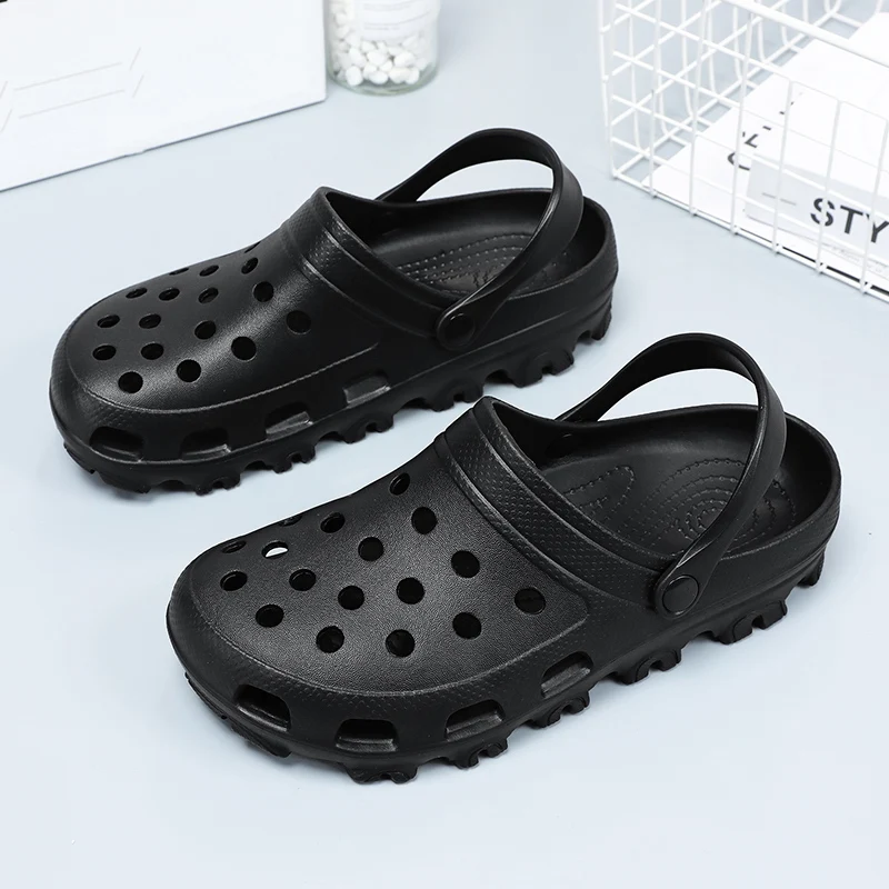 Nieuwe Outdoor Heren Slippers Eva Casual Sport Sandalen Voor Man Zomer Modetrend Lichtgewicht Strand Non-Slip Plus Big Size 51