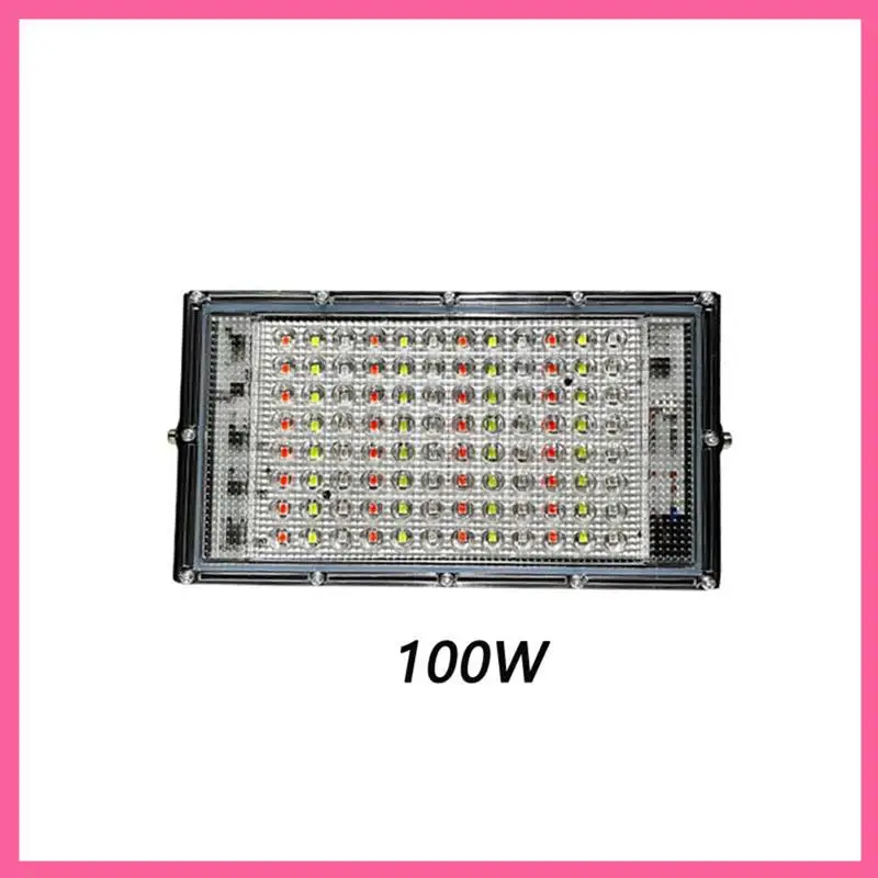 

HOT-Remote LED Floodlight Reflector Light Lamp Waterproof IP65 Outdoor Flood Light Garden LED RGB Spot