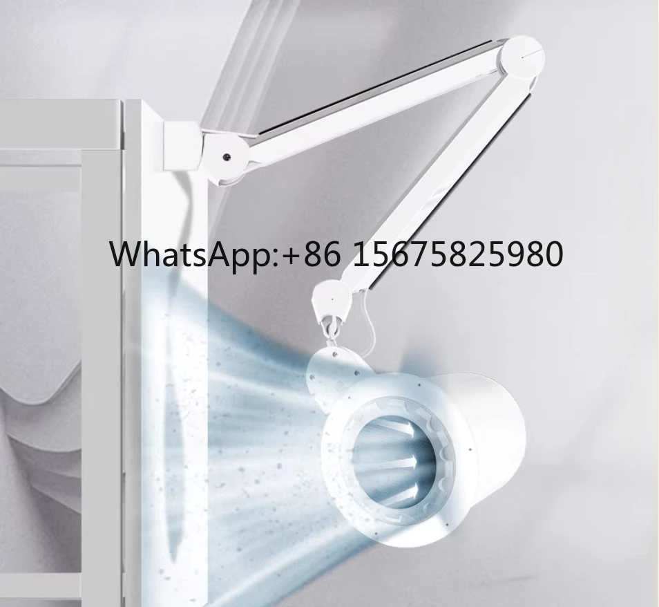 2026 Multifunctional Nail Salon Equipment 2-in-1 Shadowless Lamp Dust Collector OEM Customizable