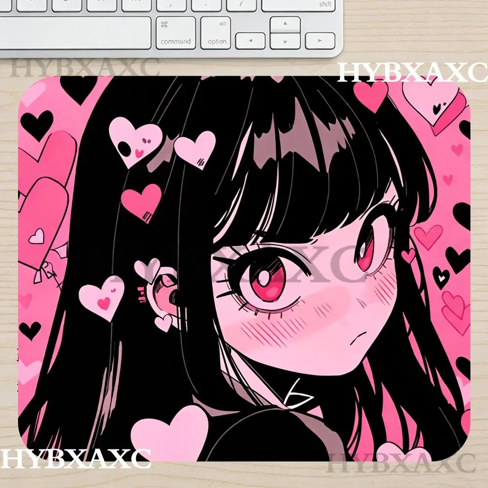 

HYBXAXC Anime Girl Gaming Mouse Pad Mat Computer Mousepad Gamer Mausepad Office Accessories Desk Mats Mause Carpet Speed Deskmat