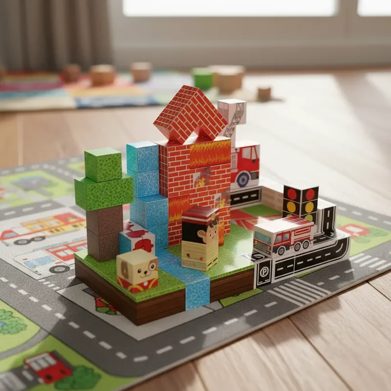 Magnetyczny zestaw konstrukcyjny 100 elementów, dowolny kształt, miejski, konsumpcyjny, trójwymiarowy, DIY, dekoracja, zabawka edukacyjna STEM dla dzieci, prezent świąteczny, eleganckie opakowanie.