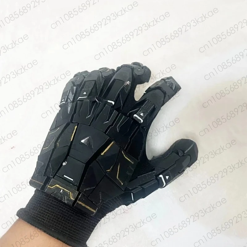 Exoskeleton mechanical gloves, cyberpunk mech style