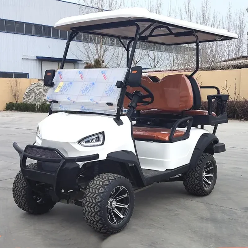 

Concession Electric Powered 4 Person Adult Cheap Chinese 48v 72v 4 Seater Golf Push Cart Electric Car Manufacturer Golf Cart