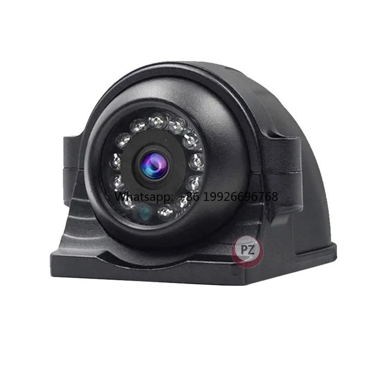 

12V/24V AHD Vehicle Backup Camera 4Pin Aviation Cable Car Rear View Camera Of DVR Monitor For Truck/Trailer/Pickups 12 IR Light