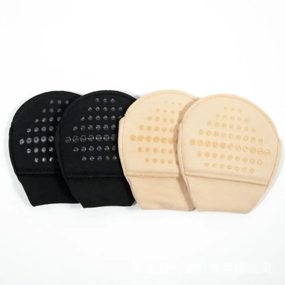 جوارب نصف قدم قابلة للتنفس ، قطن ناعم ، وسادة قدم نصف راحة ، مانع للانزلاق ، سيليكون ، كعب عالي ، جديد ، زوج واحد #4