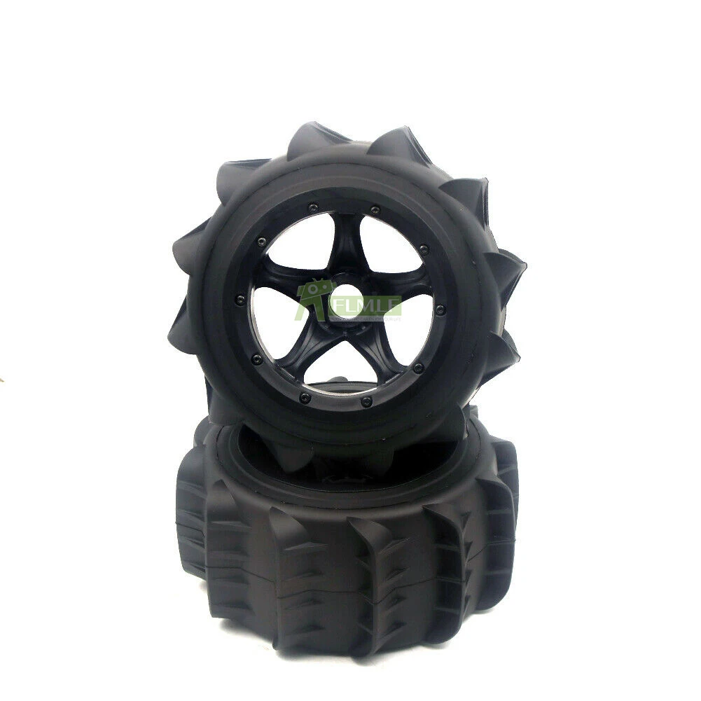 Pc stabilito 2 dell\'assemblea delle ruote delle ruote del deserto delle pagaie della sabbia per 1/5 HPI ROVAN KM BAJA Arrma Kraton 8s Losi DBXL-E