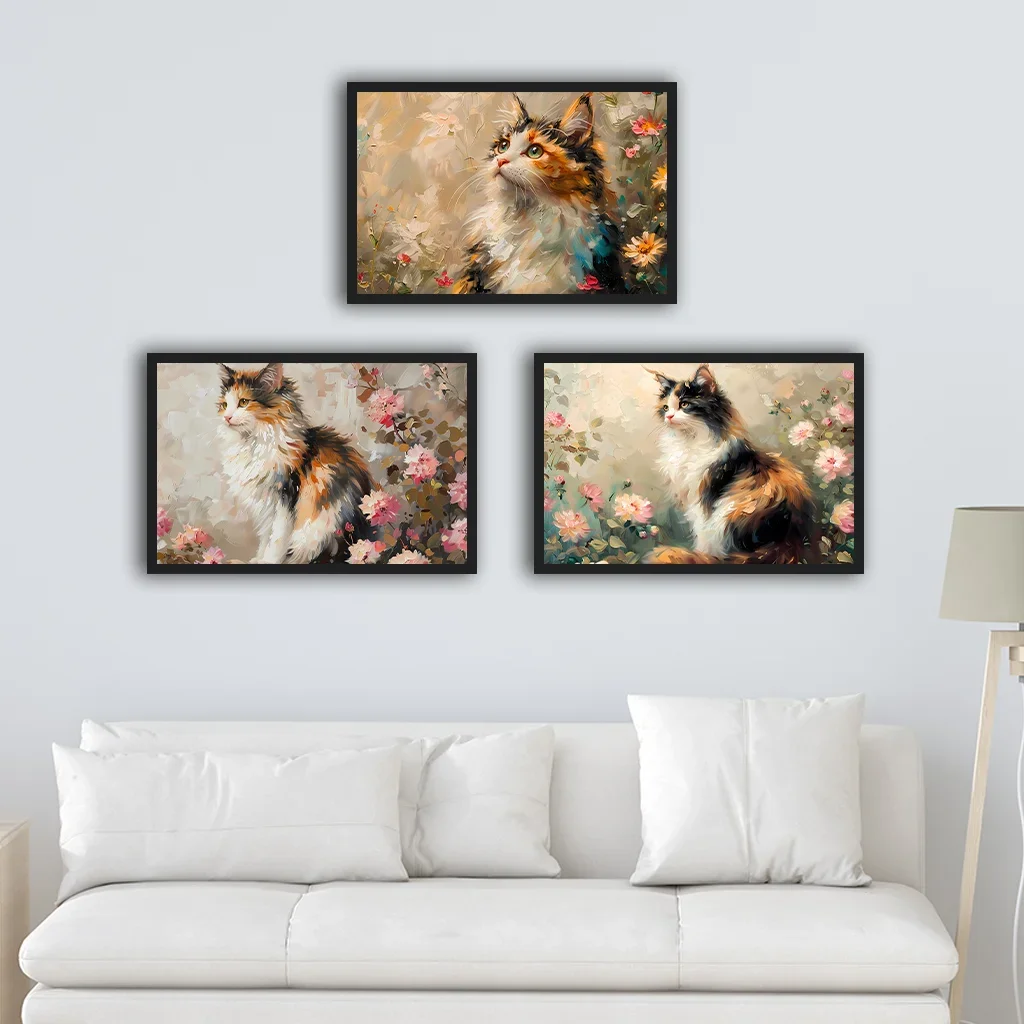 Multiple sizes 1pc frameless Canvas Painting,1pc frameless Canvas Painting 1pc frameless Canvas Painting Arte Mural Vintage de A