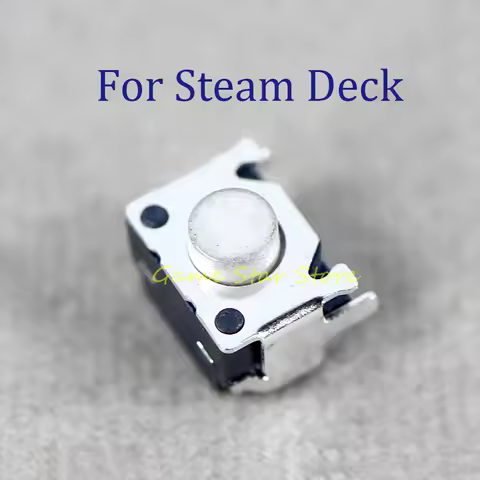 2pcs L R Left Right Microswitch Button For Steam Deck Shoulder Trigger Key Micro Button Replacement Parts