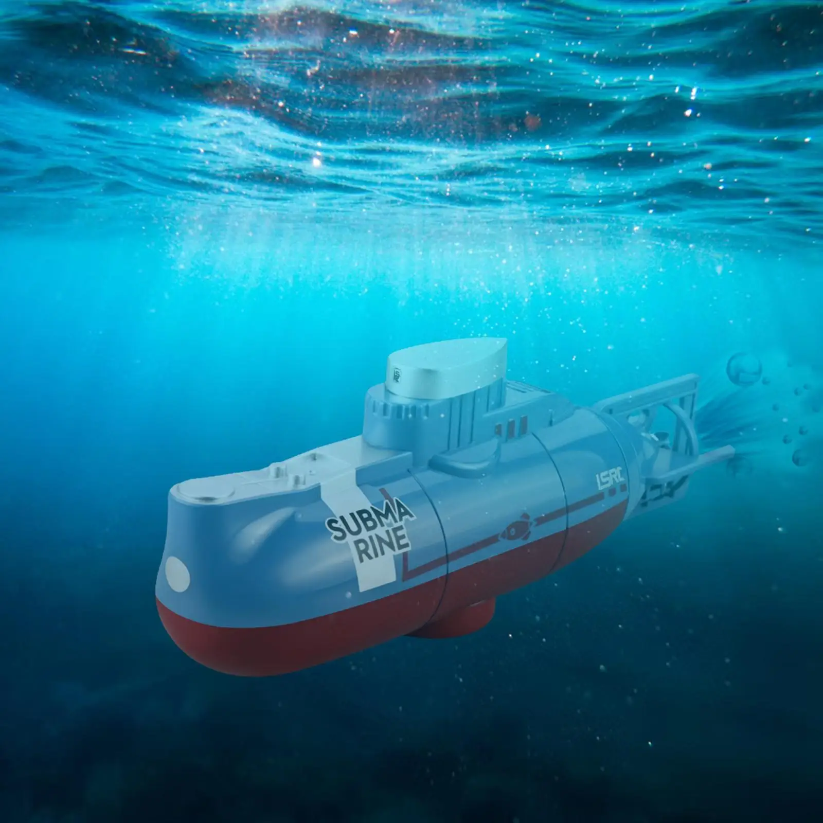 Kid Toy Mini RC Submarine 0,1 m/s Snelheid Duiken Afstandsbediening Waterscooter Cadeau