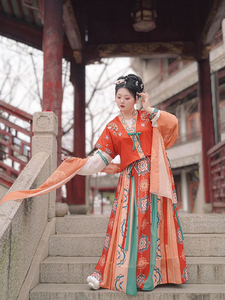 

Original Large Size Tang Dynas Hanfu Skirt Dr Tang Memoirs Original High Waist Slimming Design for plus Size Women