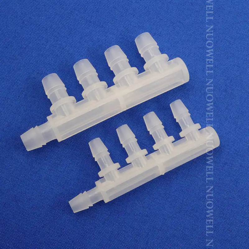 5~200pcs 2.4~7.9mm Food Grade PP 4-Ways 5-Ways Hose Splitter Connector Aquarium Fish Tank Water Air Hose Distributors
