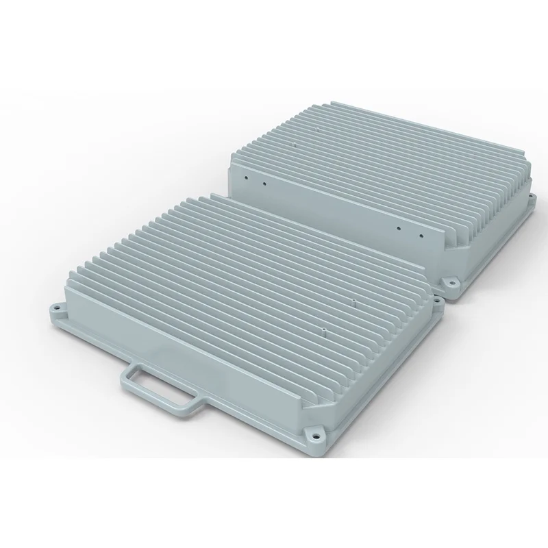 370*332*137 MM Outdoor Waterproof Aluminium Extruded Enclosure Box Heatsink Aluminum Enclosure Boxes