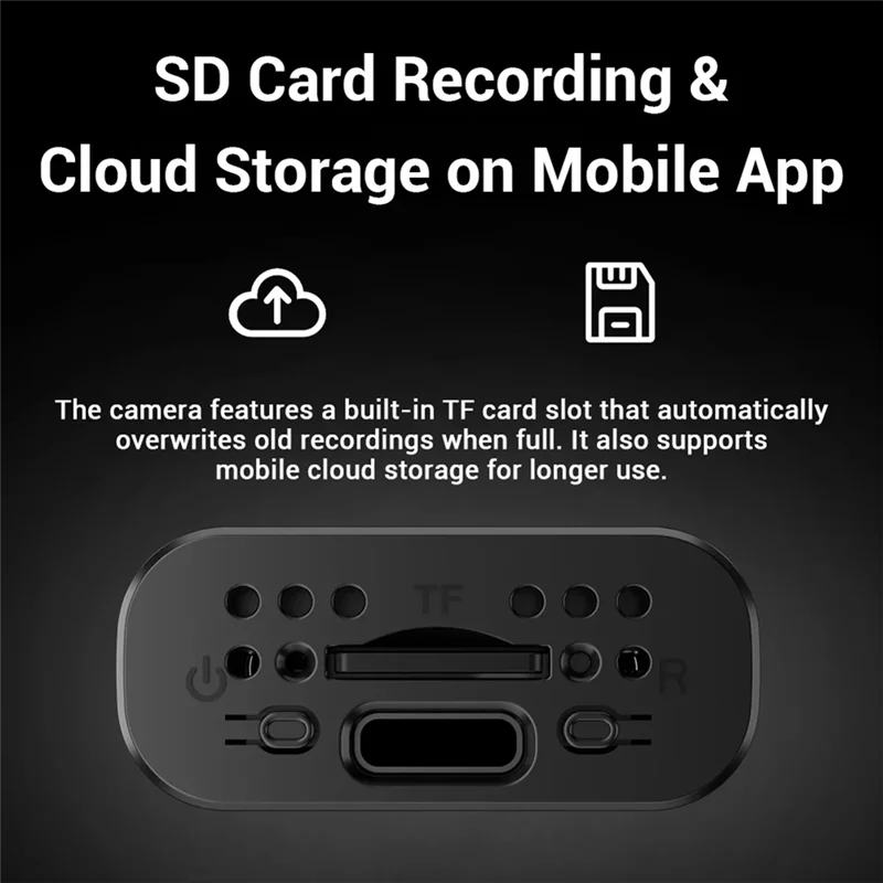 A73E-IR Visione notturna Body Cam 5MP HD Mini WIFI Telecamera Batteria incorporata Monitoraggio remoto Videocamera Tracciamento umano IP