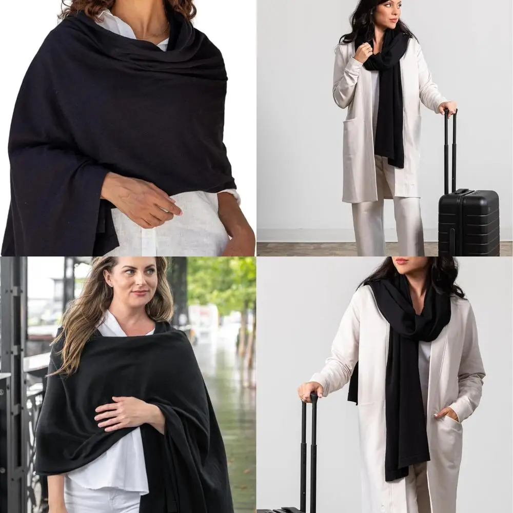 

Eco-Friendly Women's Travel Scarf, Wrap & Shawl in Organic Cotton