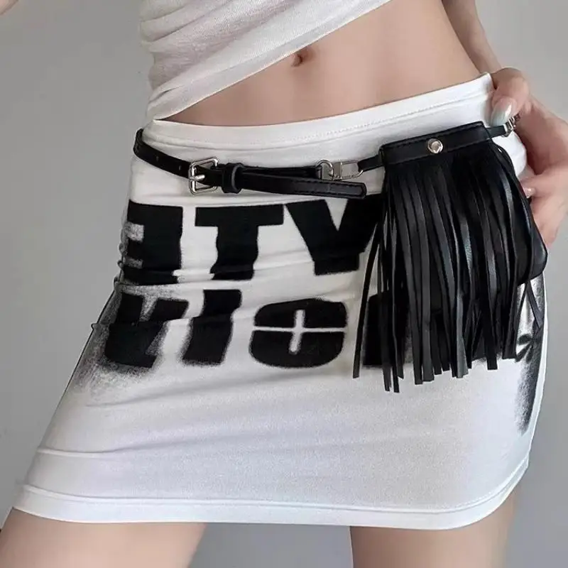 

Регулируемый поясной ремень с кисточками из искусственной кожи, поясная сумка с металлической пряжкой, кошелек-чехол для телефона, женские декоративные ремни