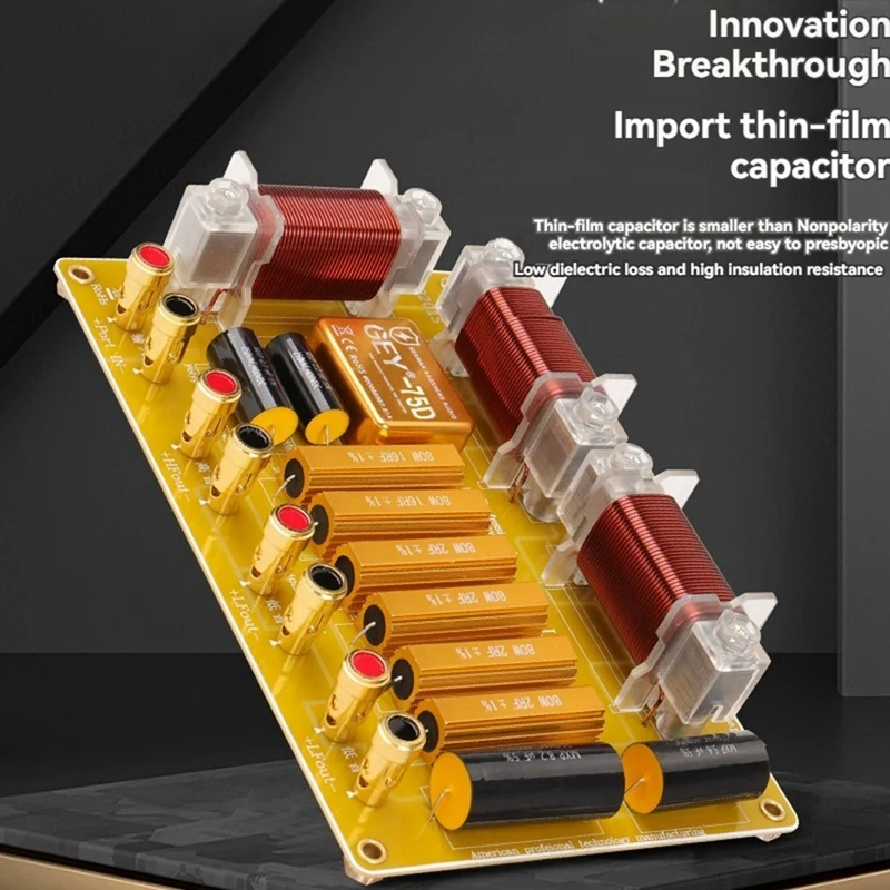 Аудиоразделитель Кроссовер Двусторонний делитель Двойной 15-дюймовый 12-дюймовый Высокая производительность Защита звука Высокий и низкий динамик для сцены
