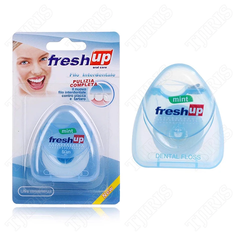 10 Boxes Micro Wax Dental Flosser 50m Portable Multicolour Interdental Care Teeth Stick Toothpicks Floss Oral Hygiene Clean Wire