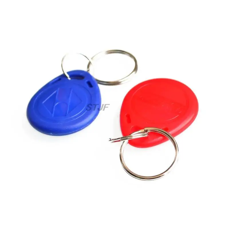 À prova d'água RFID Tag Key Fob para Controle de Acesso, Smart Card, Cor ID Keychain, Proximidade Keyfob, 125KHz