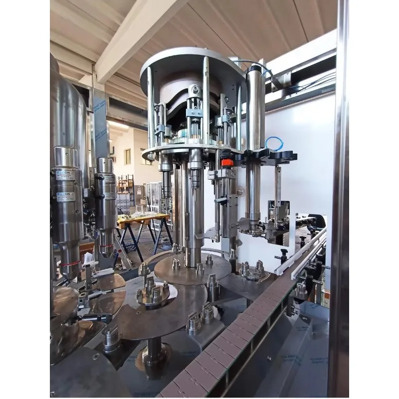 Customized High Efficiency Rotary Bottle Filling Cap Sealing Machine For Cosmetic Skincare Household Liquid Processing