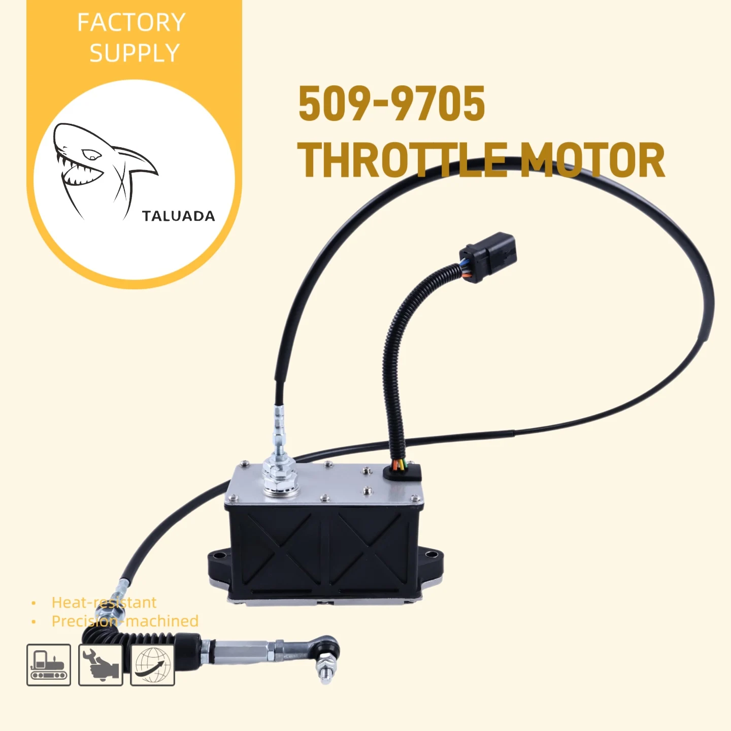 HOTSALE 509-9705 Throttle Motor for E- D2/D3 Series Excavator Stepping Assy 5099705 Accelerate Motor Factory Supply