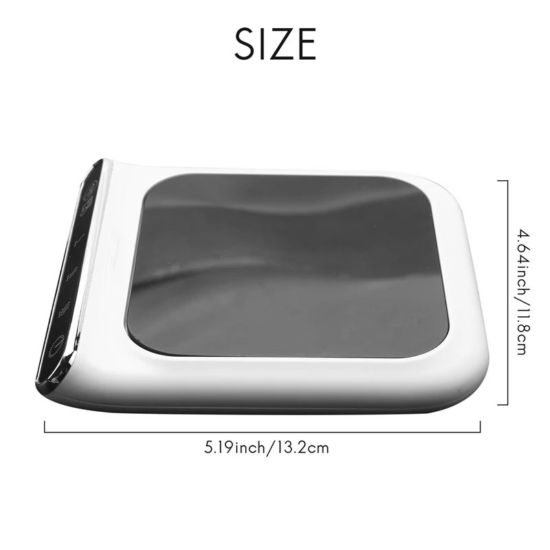 Scalda tazza da caffè per scrivania 3 marce temperatura costante regolabile 55 °C scalda tazza con promemoria acqua bevanda Home Office