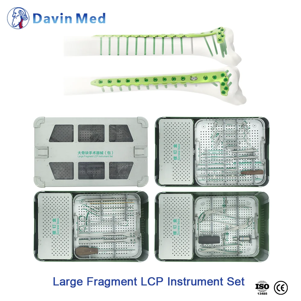Large Fragment Instrument Set Orthopedic Surgical Instruments Orthopedic Large Fragment Instrument Set For Bone Fracture Surgery