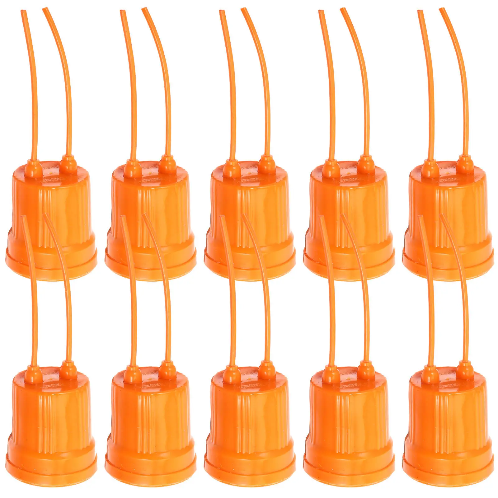 

10Pcs E27 Lamp Socket Holder Heavy-Duty Threaded Light Socket for Vintage Bulbs Retro Lamp Fixture DIY Lighting Decor Kitchen