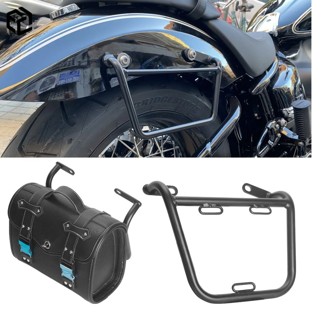 

Motorcycle Accessories Side Bag Frame Rear Iuggage Bag Rail Support Guardrail For Bmw R18 Classic 100 Years