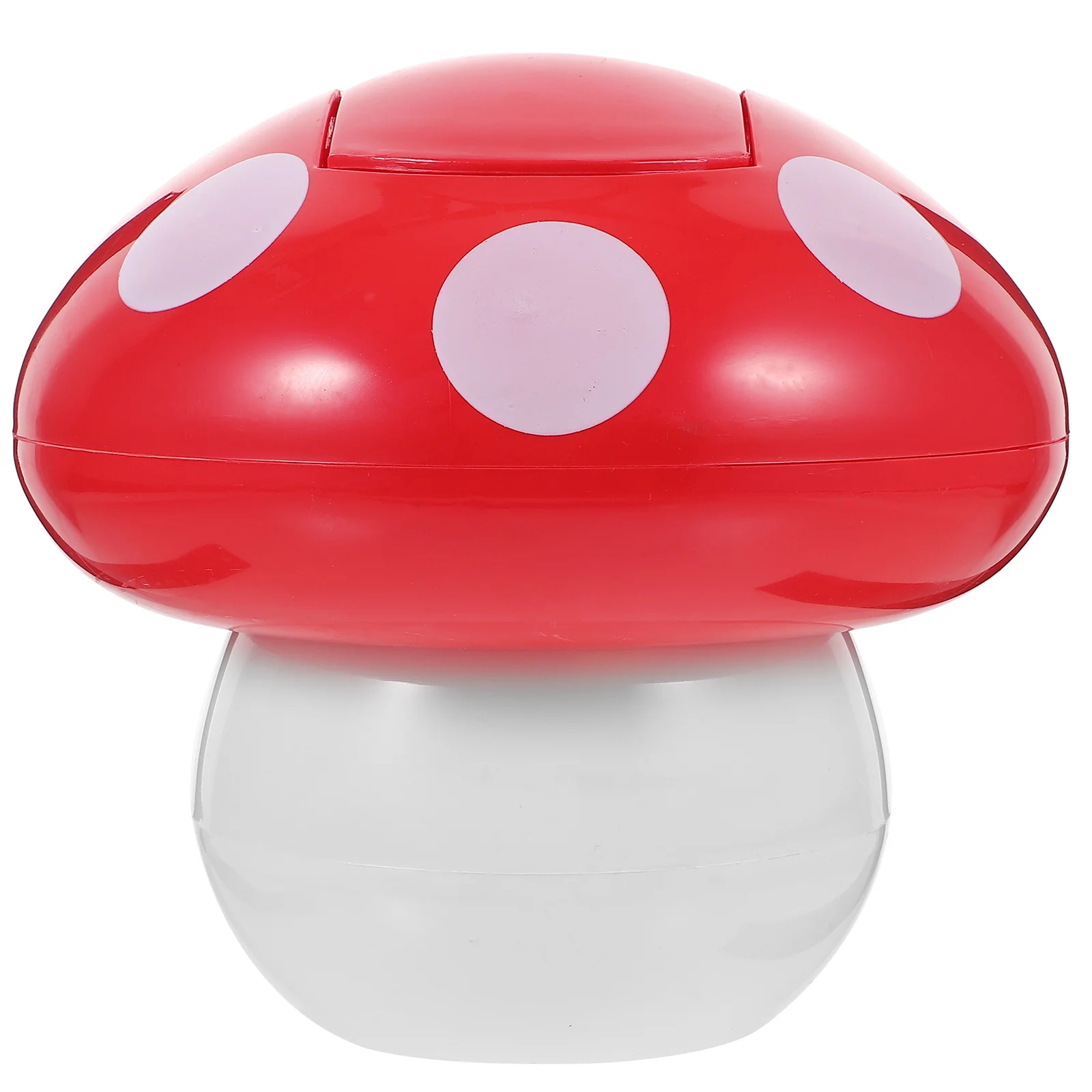 

Cute Mini Desktop Trash Can Mushroom Design Small Garbage Bin Lid Included for Room Office Bedroom Cute Trash Can