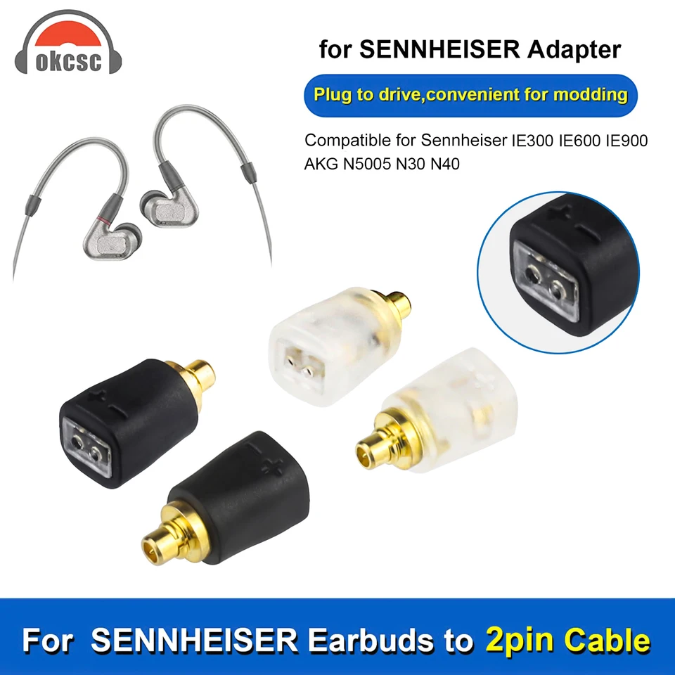okcsc 0.78 2 Pin Cable Female Connector Work for 0.78 Cable