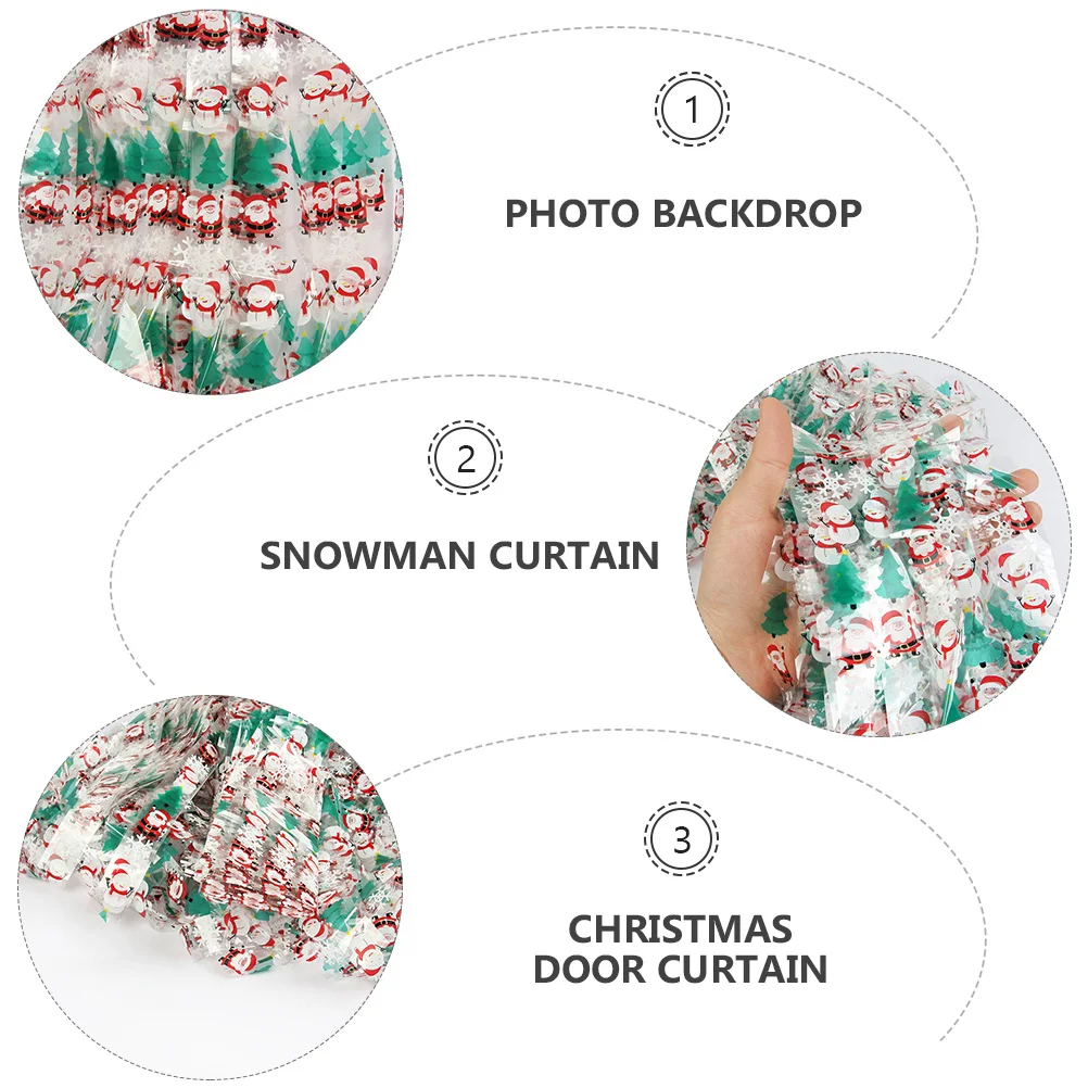 

Raindrop Tassel Door Curtain Pet Lightweight Decorative Partition For Home Window Wall Party Photo Backdrop Christmas