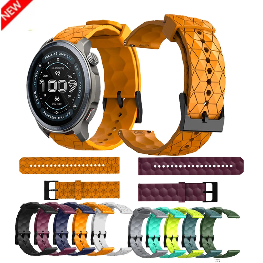 

Soft Sports Watchband For Amazfit Balance2 Smart Watch Silicone Strap Bracelet Correa For Xiaomi Huami Amazfit T-REX3 Wrist Belt