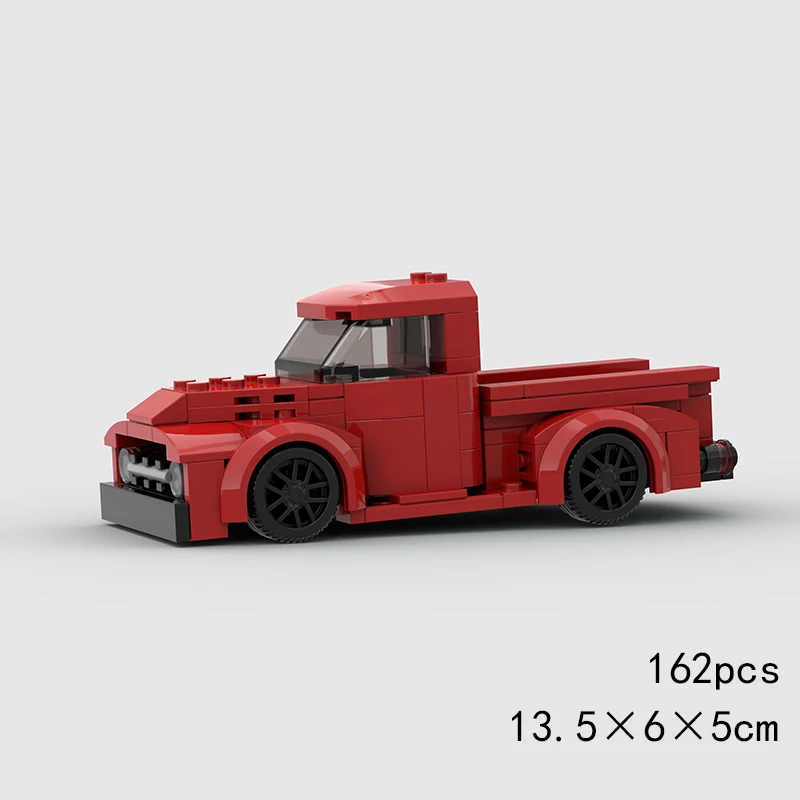MOC Racing Car Assembly Model, City Sports Car Building Blocks, Creative Garage Toy, Educational Bricks, Children‘s Holiday Gift