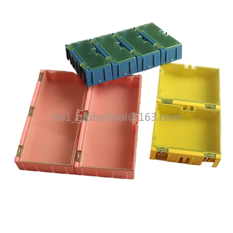 Screw Chip Resistor Storage Box Patch Container 20pc/Set SMT Parts Box Electronic Component Toolbox