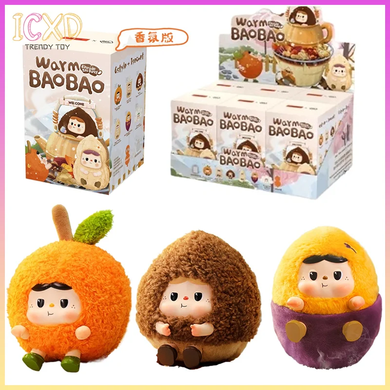 

Original Heyone Warm Baobao Fireside Tea Party Series Vinyl Handmade Blind Box Cute Trendy Desktop Decor Mystery Gift Custom Toy