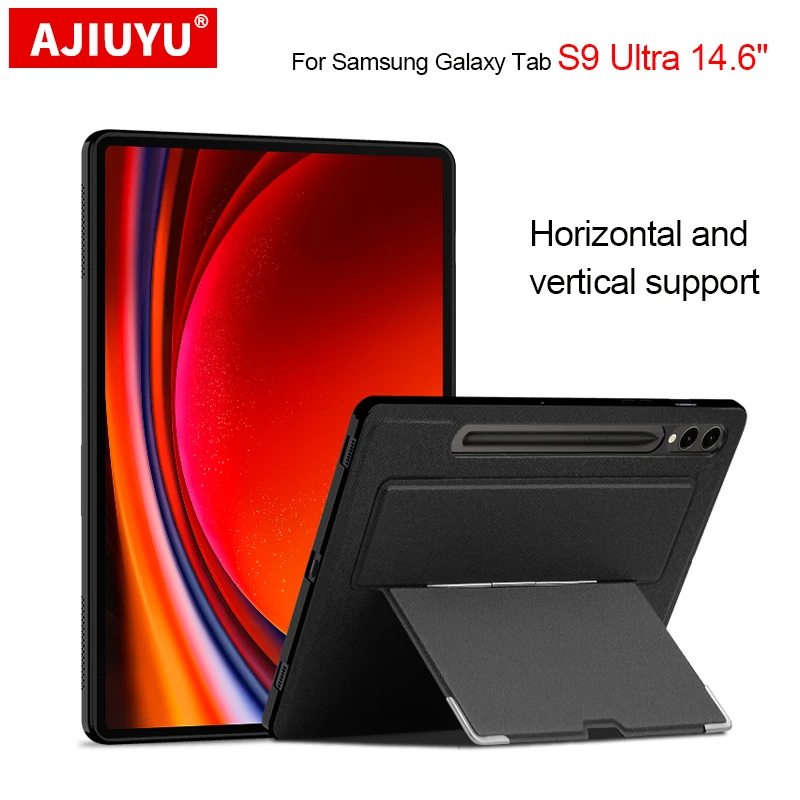 

Чехол-подставка для Samsung Galaxy Tab S9 Ultra, 14,6 дюйма, защитный чехол с защитой от падения для телефона, планшетов, задняя крышка
