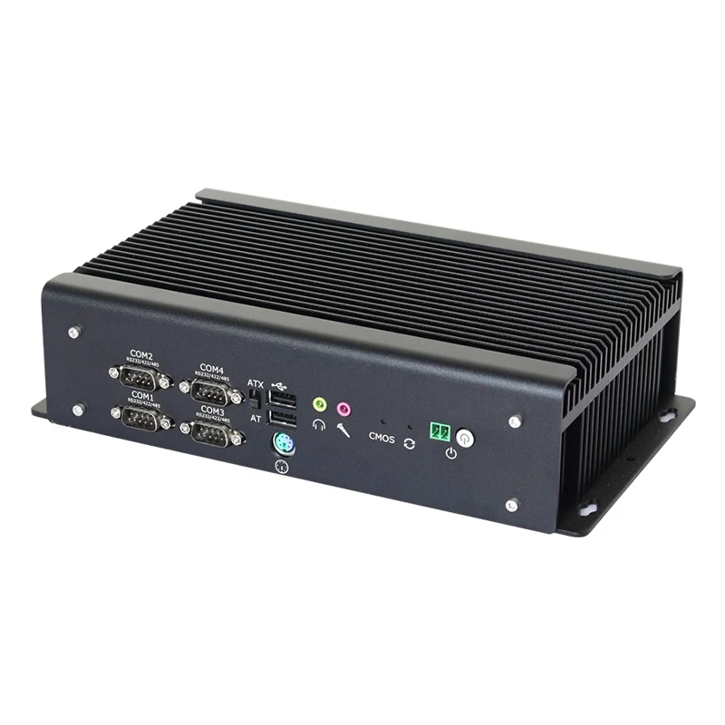 ファンレス産業用ミニ PC i7 1165G7 6x DB9 RS232/422/485 2x GbE LAN