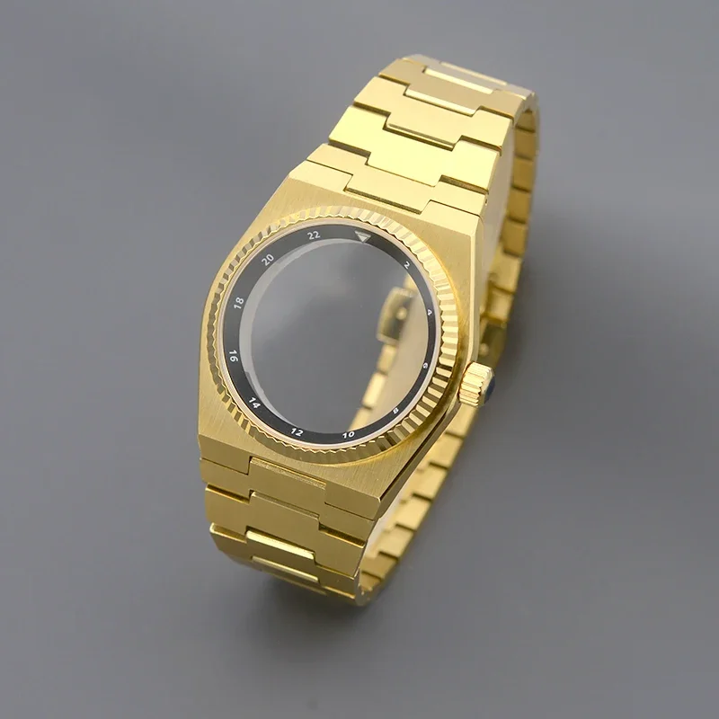MOD 40mm Watch Case Super Player PRX with Sapphire Glass Fit NH34 NH35 NH36 Stainless Steel 10ATM Waterproof Diver CASE