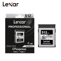 Lexar CFexpress Type-B Card 1TB 128GB 512GB 256GB High Speed 1750MB/s Professional 8K Memory Video Card for RAW Digital Camera