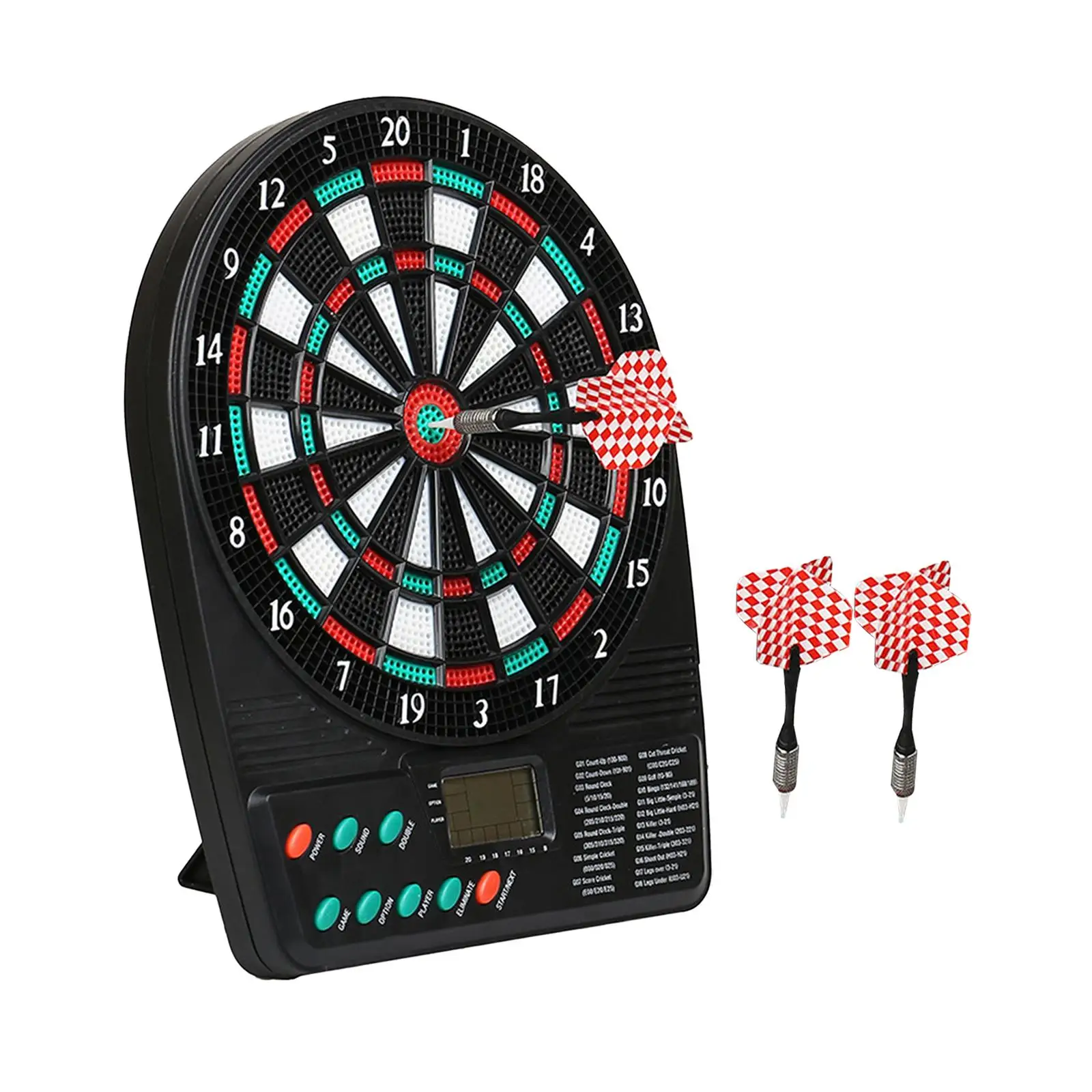 Electronic Dart Board Automatic Scoring with Soft Darts for Adults Target Disk for Family Game Outside Party Favors