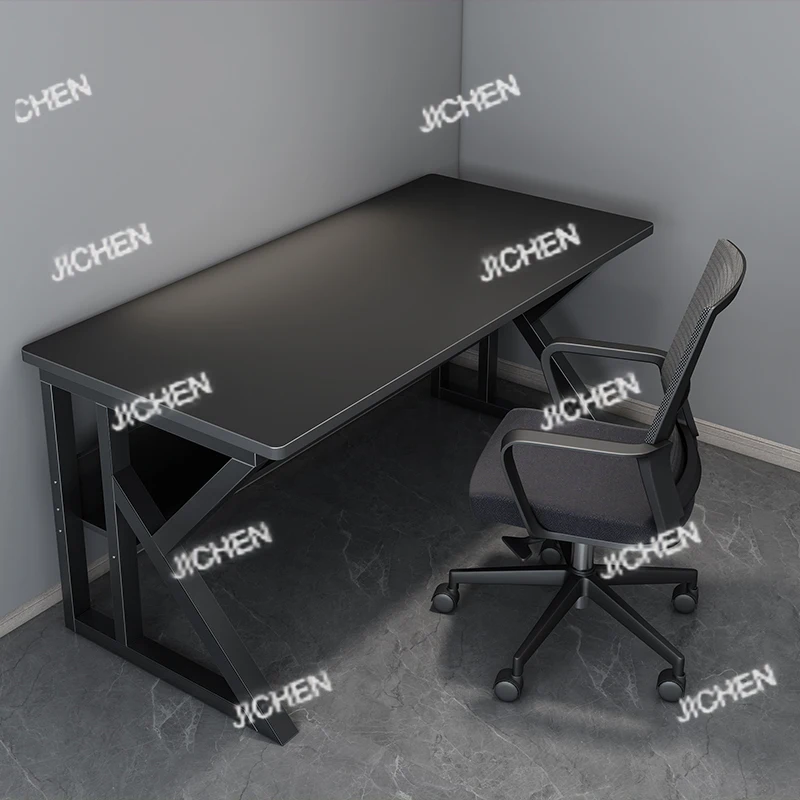 

Computer desk Desktop household e-sports table and chairs A set of simple desks Desk workbench Student desk Study table