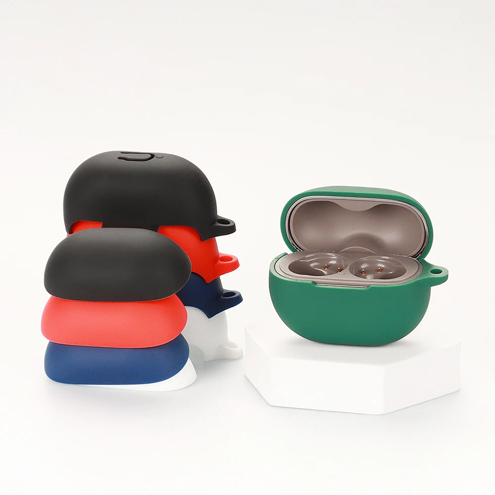 For SoundPEATS Engine 4 Case Solid Color Silicone Bluetooth