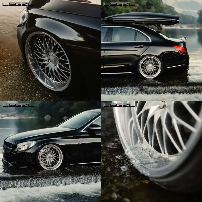 

i 2 piece Design Custom Forged Deep Concave Deep Dish Alloy 5x114.3 5x130 5x120 20 22 24 26 Inch Wheel for Ram