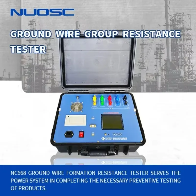 2026exclusive Ground Line Group Resistance Tester Power System Preventive Experiment Testing Equipment